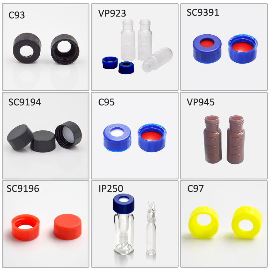 lab standard opening hplc sample vials     ii lc system